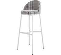 Stool Height Cafe Counter Stools Velvet Barstool Bar Upholstered Chairs Interesting (Black 65cm)