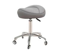 Stool Hydraulic Saddle Stool Rolling Swivel Chair with Wheels Height Adjustable Ergonomic Saddle Chair Load 100kg