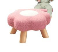 Stool - Polyester | Footrest | Sofa Stool | Ottoman For Living Room, Bedroom, Dressing Table, Dressing Table And Comfortable Decorative Seat For Home