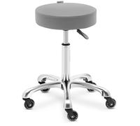 Stool With Wheels Worchester Dark Grey - Rolling Stools by Physa Dark grey