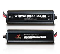 Stop-Alert WigWagger 240 Headlight Wig Wag Alternating Flasher Electronic Relay LED Xenon Halogen HID Incandescent - Emergency Police Ambulance Trucks 10 AMP 240W 12-24V 150 FPM