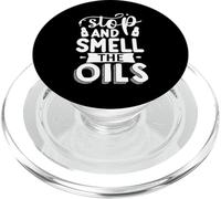 Stop And Smell The Oils PopSockets PopGrip for MagSafe