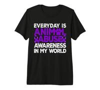 Stop Animal Abuse Premium T-Shirt