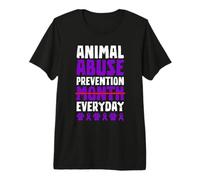 Stop Animal Abuse Premium T-Shirt