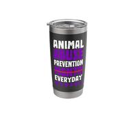 Stop Animal Abuse Stainless Steel Insulated Tumbler