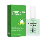 Stop Biting Your Nails,Anti-Bite Nail Polish Prevention - Clear Stop Varnish for Adults & Kids - Stop Nail Biting Solution to Discourage Thumb Sucking,Easy Application,Quick Drying Bitter Polish