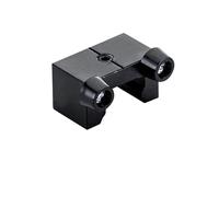 Stop block linear linear guide rail stop block buffer anti-collision block positioning block HG15 20 25 guide rail fixing block(HGH25)