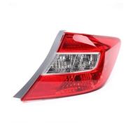 Stop Brake Lights For Civic 9th 2012-2014 Car Rear Inside Outside Tail Light Reversing Lamp Turn Signal Auto Taillight Without Bulb Car Tail Light(Outside right)