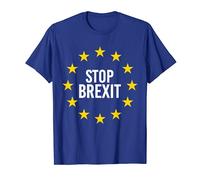Stop Brexit T-Shirt Love Remain Pro EU Flag Gift Idea Shirt