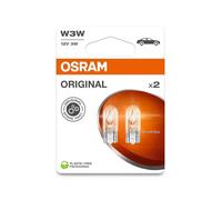 STOP bulb W2.1x9.5d W3W 2821-2BL OSRAM for MERCEDES-BENZ MG PORSCHE ROVER