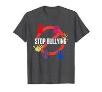 Stop Bullying | Choose Kind | Anti Bullying T-Shirt, Men, Dark Heather Grey, 5X-Large