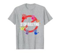 Stop Bullying | Choose Kind | Anti Bullying T-Shirt, Men, Heather Grey, 3X-Large