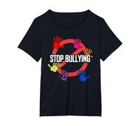 Stop Bullying | Choose Kind | Anti Bullying T-Shirt, Women's Plus, Black, 2X
