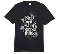 Stop Caring What People Think Self-Love Mindset Advice - Comfort Colors Adult Heavyweight T-Shirt