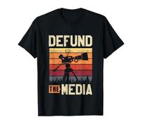 Stop Censorship Defund the media T-Shirt