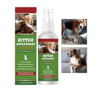 Stop Chewing Dog Spray, Natural 100ml Behavior Corrector, Anti-Chew Training Solution for Indoor & Outdoor Use on Carpet, Deck, Trash Can, Plants, Furniture