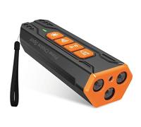 Stop Dog Barking Device - 3X Ultrasonic Bark Control with LED Flashlight | Handheld Dog Trainer, 6 Training Modes, 23 FT Range, Rechargeable Anti-Barking Deterrent for Small & Large Dogs