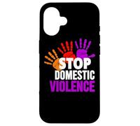 Stop Domestic Violence T-Shirt - Domestic Violence Awareness Case for iPhone 16