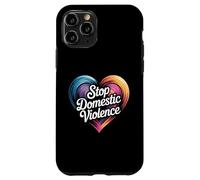 Stop Domestic Violence - Vintage Domestic Violence Awareness Case for iPhone 11 Pro