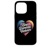 Stop Domestic Violence - Vintage Domestic Violence Awareness Case for iPhone 14 Pro Max