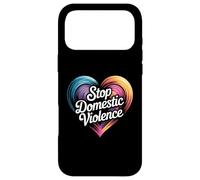 Stop Domestic Violence - Vintage Domestic Violence Awareness Case for iPhone 17 Pro Max