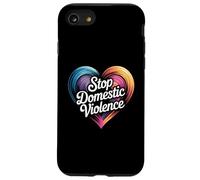 Stop Domestic Violence - Vintage Domestic Violence Awareness Case for iPhone SE (2020) / 7/8