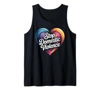 Stop Domestic Violence - Vintage Domestic Violence Awareness Tank Top