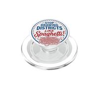 Stop Drawing Districts Like Spaghetti Gerrymandering PopSockets PopGrip for MagSafe
