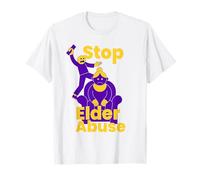 Stop Elder Abuse Awareness Protect Seniors Advocacy T-Shirt