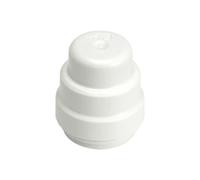 Stop End 15mm (Pack Of 5) John Guest White One Size
