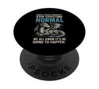 Stop Expecting Dragon Lover Fantasy Fire Breathing Mythical PopSockets Adhesive PopGrip