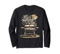 Stop Expecting Vegetarian Options At The BBQ Mens Grille Top Long Sleeve T-Shirt
