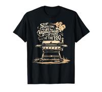 Stop Expecting Vegetarian Options At The BBQ Mens Grille Top T-Shirt