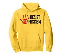Stop Fascism Resist No Kings America US Protest Anti-Fascism Pullover Hoodie