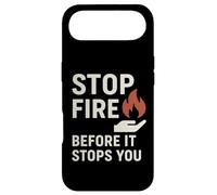 Stop Fire Before It Stops You, International Fire Safety Day Case for iPhone Air