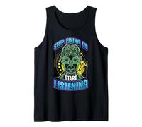 Stop Fixing Us Start Listening Autism Neurodiversity Minds Tank Top