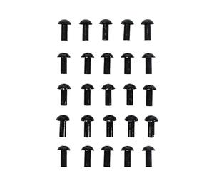 Stop & Go 4075 Mushroom Tire Plugs for Punctures and Flats, 1" Length x 5/16" Shaft Diameter, 25 Pack for Tubeless Tires on Motorcycles, ATVs, UTVs, Cars, and Trucks