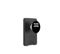 Stop Guessing Start Bidding Bridge Player Card Game PopSockets PopWallet for MagSafe