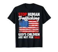 Stop Human Trafficking God's Children are Not for Sale Kids T-Shirt