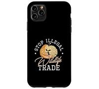 Stop Illegal Wildlife Trade Scaly Anteaters Pangolin Lovers Case for iPhone 11 Pro Max