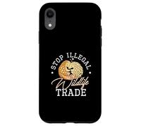 Stop Illegal Wildlife Trade Scaly Anteaters Pangolin Lovers Case for iPhone XR