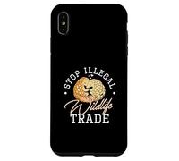 Stop Illegal Wildlife Trade Scaly Anteaters Pangolin Lovers Case for iPhone XS Max