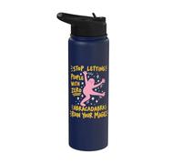 Stop Letting People with Zero Abracadabra Ruin Your Magic Stainless Steel Insulated Water Bottle