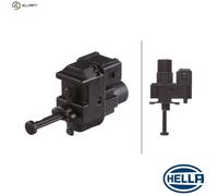 HELLA 6DD 008 622-151 Brake Light Switch - 12V - 2-pin connector - Bayonet - Normally Closed Contact - Electric