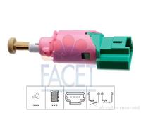 STOP light switch Mechanical 7.1235 FACET for RENAULT LATITUDE LAGUNA III