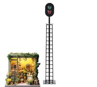 Stop Light Toy - Toy Model of Educational Traffic | Realistic Miniature Traffic Downstream, Modeling Accessory, Stage Decoration, Light Signal for Trains, Cars and Trains