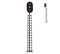 Stop Light Toy - Toy Model of Educational Traffic | Realistic Miniature Traffic Downstream, Modeling Accessory, Stage Decoration, Light Signal for Trains, Cars and Trains