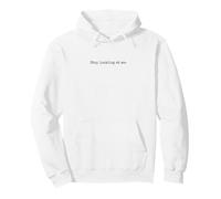Stop Looking At Me Funny Introvert Humor vintage Pullover Hoodie