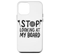 Stop Looking At My Board Darts Quote Case for iPhone 12 mini