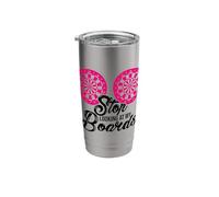 Stop Looking at My Boards Dart Player Darting Darter 180 Stainless Steel Insulated Tumbler